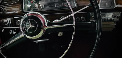 Restoration of Mercedes Benz 220 - 1958