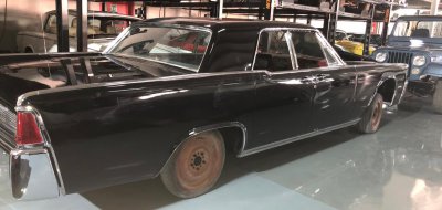 Lincoln Continental 1961 - restoration process
