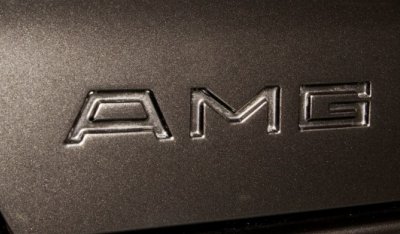 AMG logo of the Mercedes Benz 3,4 AMG CE300 1991
