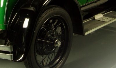 Ford Model A 1929 rear right closeup view